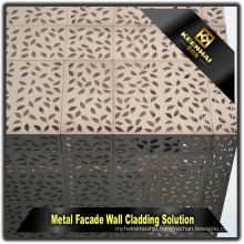 Exterior Laser Cut Aluminum PVDF Aluminum Wall Panel Facade (KH-CW-62)